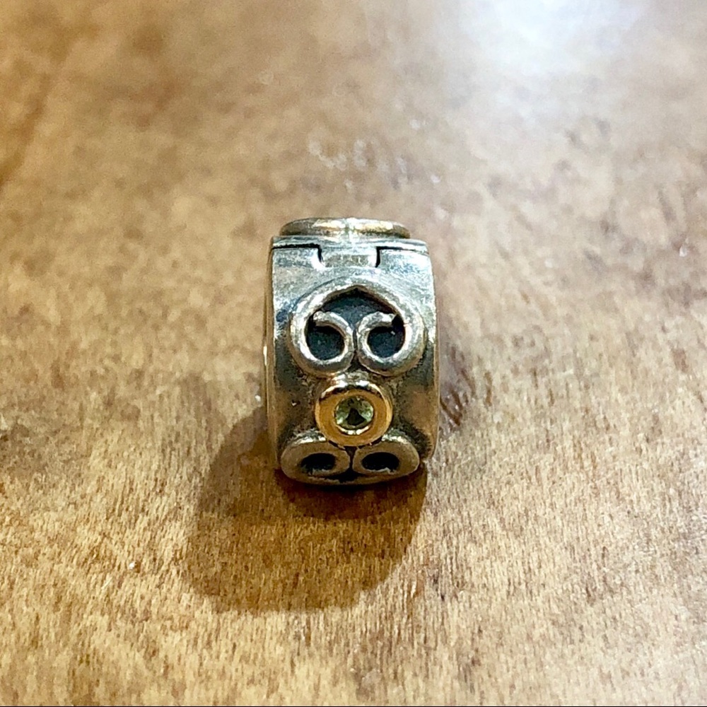 Pandora silver clip charm